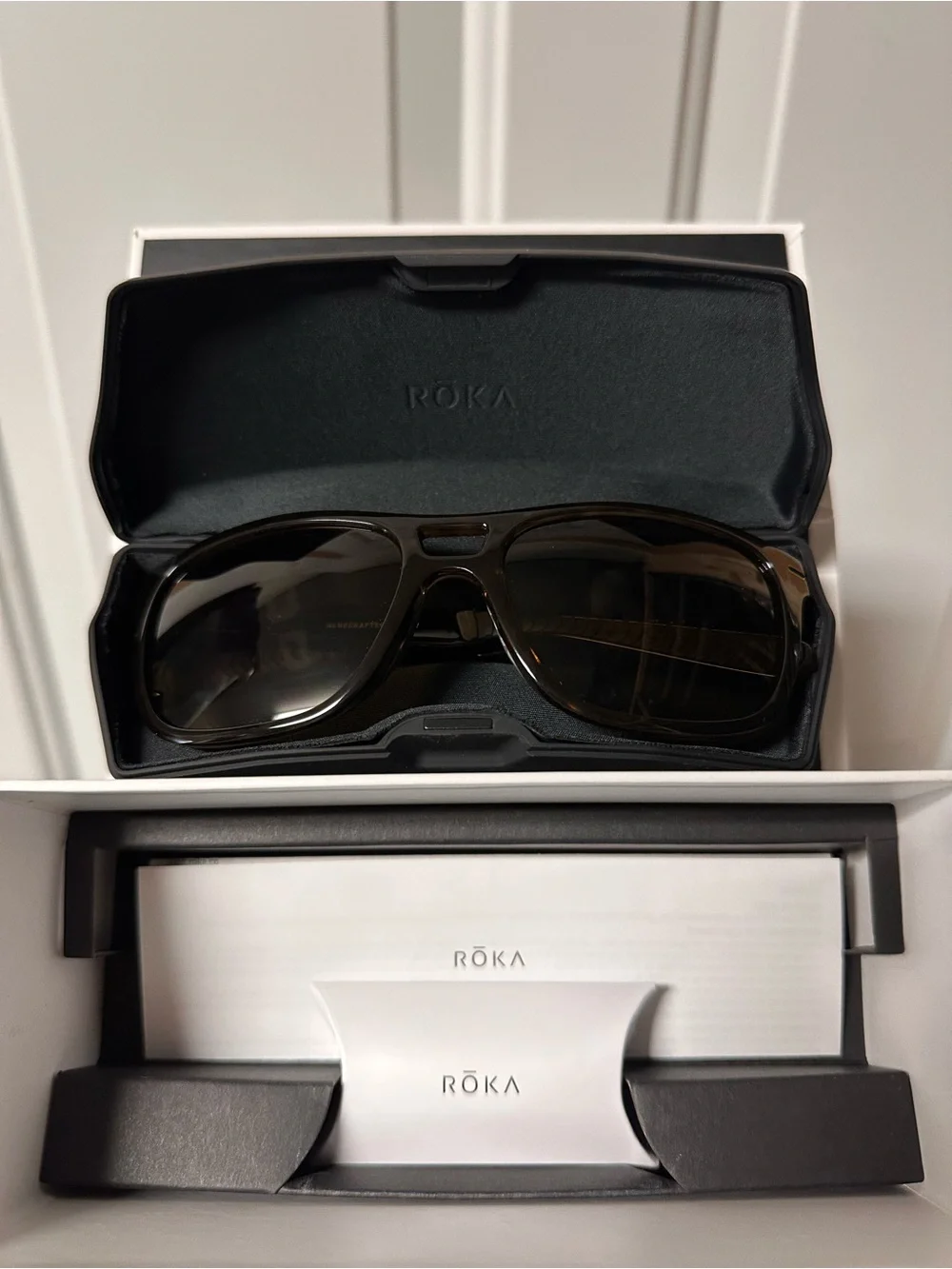 Roka Vendee Sunglasses Ember Frame - Bronze (Polarized) Lens NEW